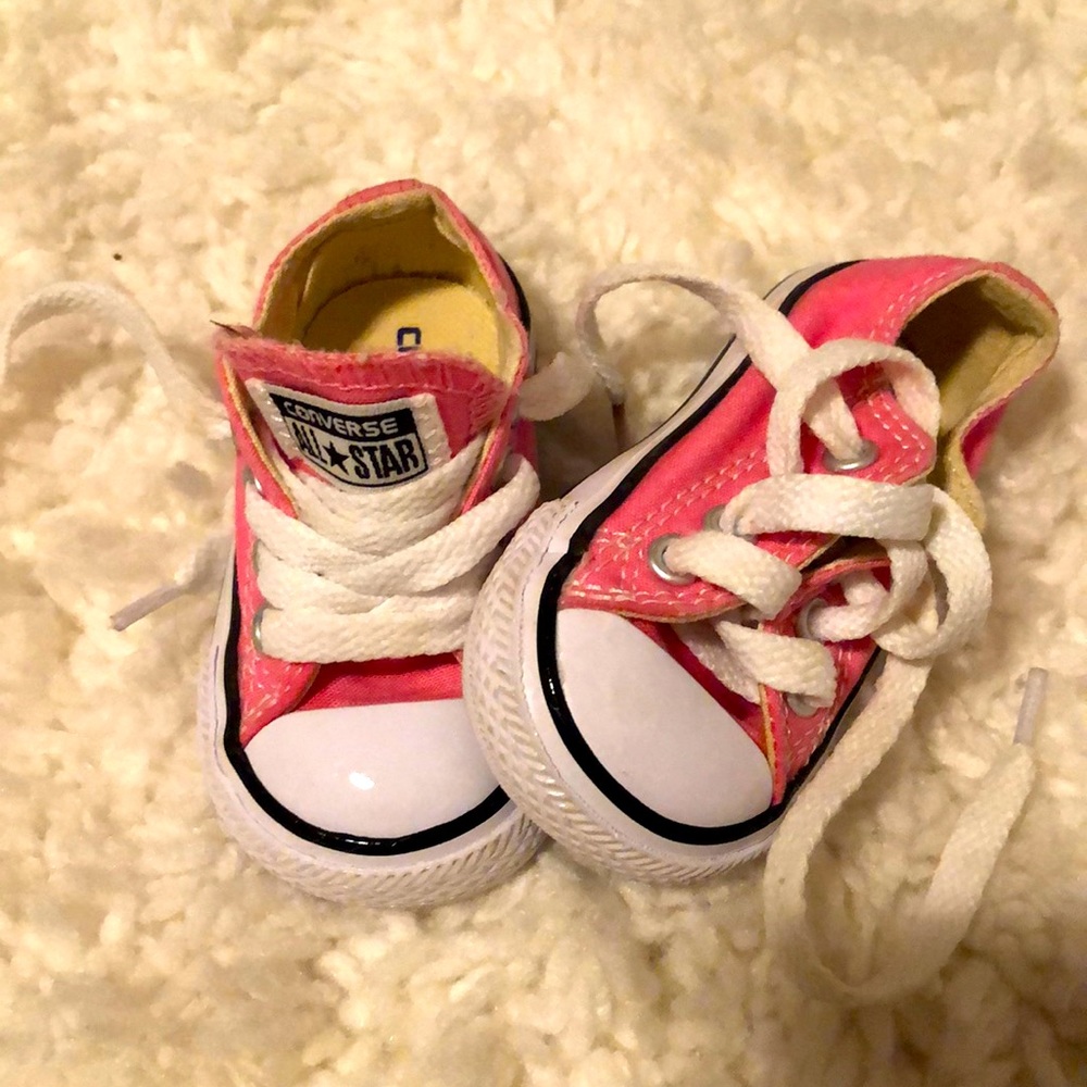 Size 2 baby girl converse